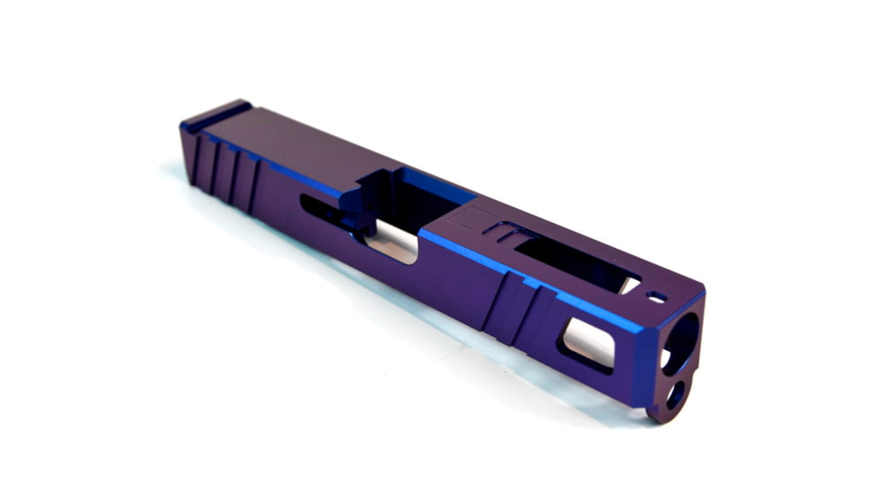 Gun Cuts Apprentice Slide for Glock 19, Optic Cut, Arctic Laser Blue, GC-G19-APP-ALS-RMR