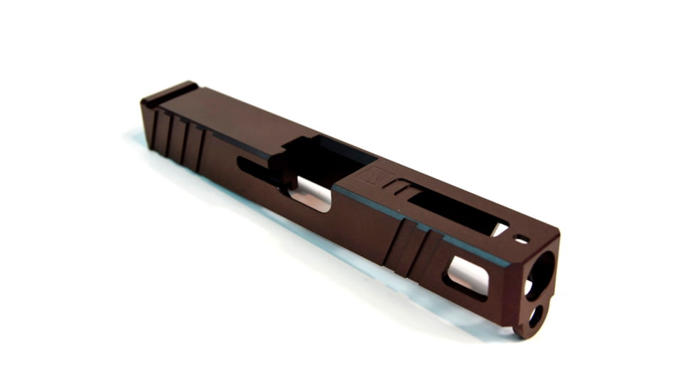Gun Cuts Apprentice Slide for Glock 19, Optic Cut, Black Cherry Bomb, GC-G19-APP-BCB-RMR