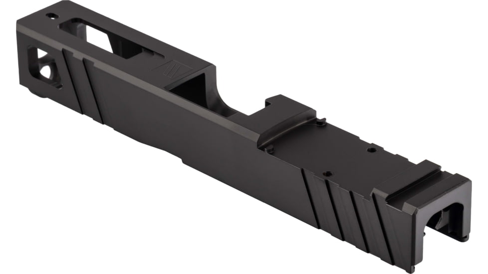 Gun Cuts Apprentice Slide for Glock 19, Optic Cut, Graphite Black, GC-G19-APP-GBL-RMR