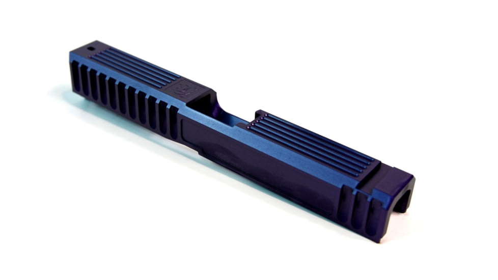 Gun Cuts Bulldog Slide for Glock 17, No Optic Cut, Royal Purple, GC-G17-BUL-RPR-NO