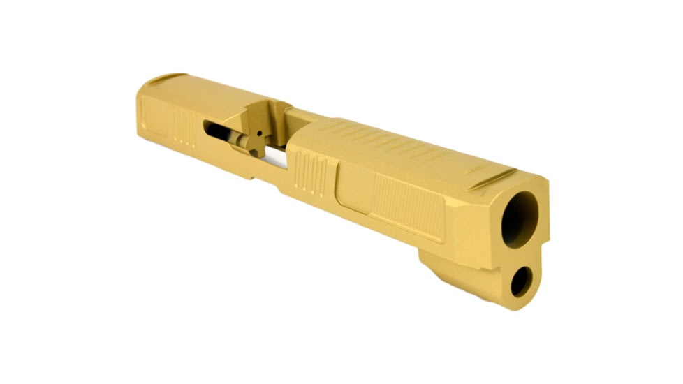 Gun Cuts Counter Strike for Sig Sauer P320 Full Size/M17, Optic Cut, Gold, GC-P320F-CST-GOL-RMR