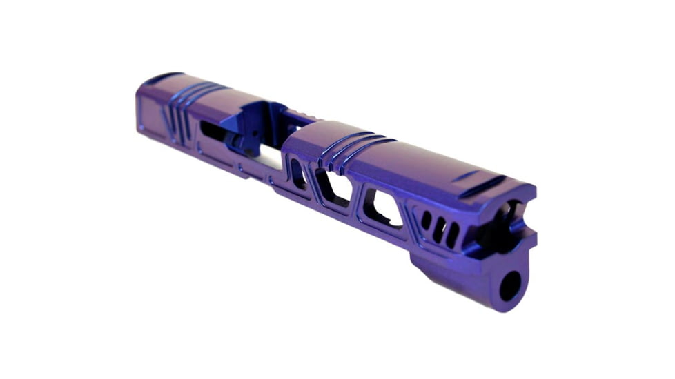 Gun Cuts Cyberpunk for Sig Sauer P320 Full Size/M17, No Optic Cut, Arctic Laser Blue, GC-P320F-CYB-ALS-NO