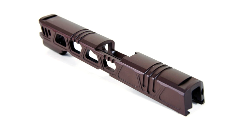 Gun Cuts Cyberpunk for Sig Sauer P320 Full Size/M17, No Optic Cut, Black Cherry Bomb, GC-P320F-CYB-BCB-NO