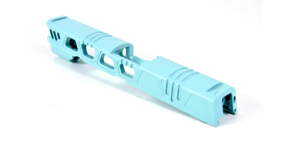Gun Cuts Cyberpunk for Sig Sauer P320 Full Size/M17, No Optic Cut, Robbins Egg Blue, GC-P320F-CYB-REB-NO