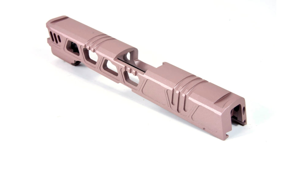 Gun Cuts Cyberpunk for Sig Sauer P320 Full Size/M17, No Optic Cut, Rose Gold, GC-P320F-CYB-RGO-NO