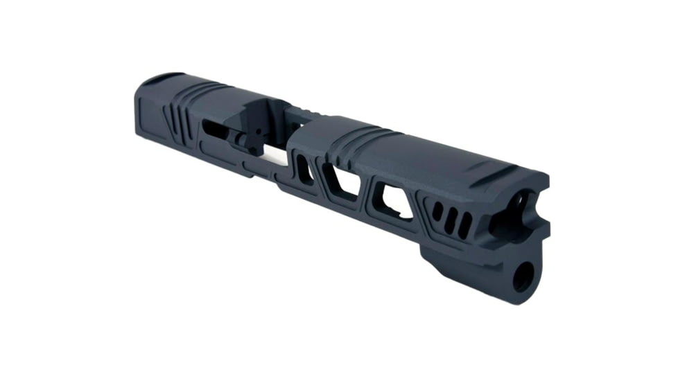 Gun Cuts Cyberpunk for Sig Sauer P320 Full Size/M17, No Optic Cut, Sniper Gray, GC-P320F-CYB-SGR-NO