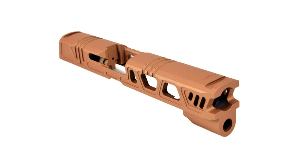 Gun Cuts Cyberpunk for Sig Sauer P320 Full Size/M17, Optic Cut, Copper, GC-P320F-CYB-COP-RMR