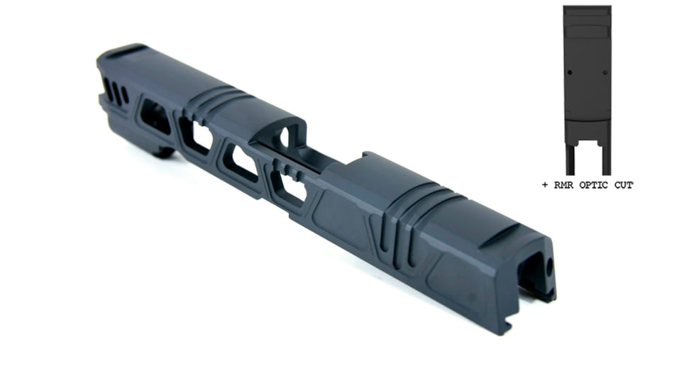 Gun Cuts Cyberpunk for Sig Sauer P320 Full Size/M17, Optic Cut, Graphite Black, GC-P320F-CYB-GBL-RMR