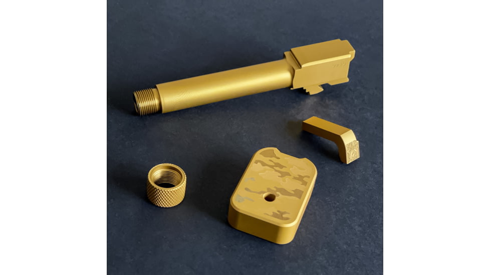 Gun Cuts Glock Magpul GL9 Fatty Aluminum Baseplate, 0RD, FDE, GC-MP-BP -FDE