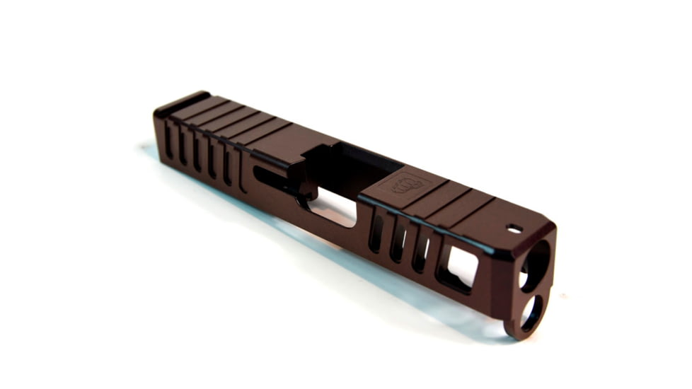 Gun Cuts Juggernaut Slide for Glock 26, No Optic Cut, Black Cherry Bomb, GC-G26-JUG-BCB-NO