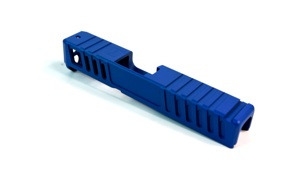 Gun Cuts Juggernaut Slide for Glock 26, No Optic Cut, NRA Blue, GC-G26-JUG-NBL-NO