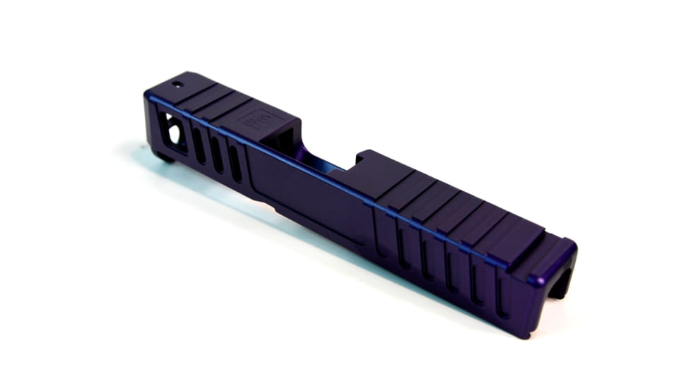 Gun Cuts Juggernaut Slide for Glock 26, No Optic Cut, Royal Purple, GC-G26-JUG-RPR-NO