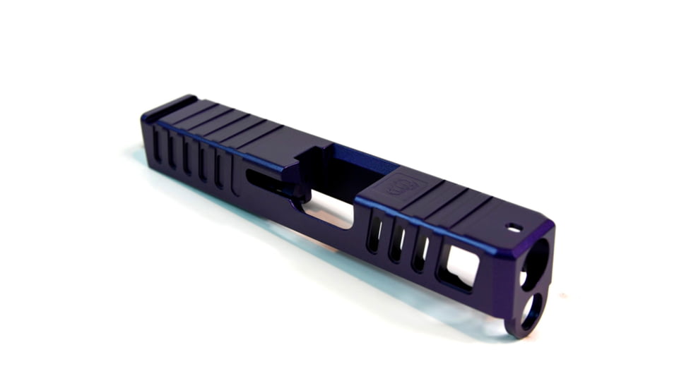 Gun Cuts Juggernaut Slide for Glock 26, No Optic Cut, Royal Purple, GC-G26-JUG-RPR-NO