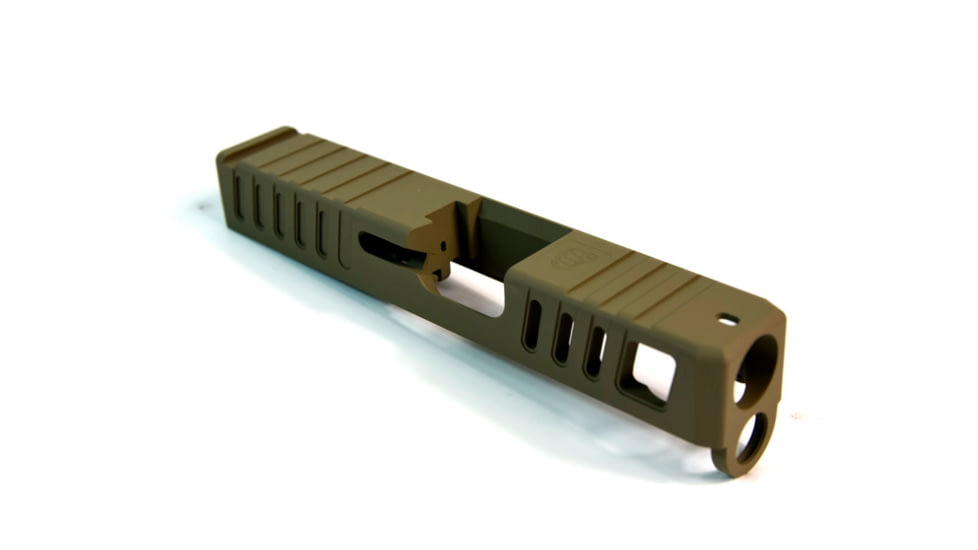 Gun Cuts Juggernaut Slide for Glock 26, Optic Cut, Flat Dark Earth, GC-G26-JUG-FDE-RMR