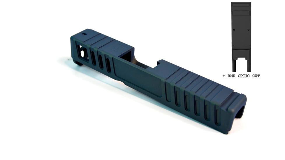 Gun Cuts Juggernaut Slide for Glock 26, Optic Cut, Northern Lights, GC-G26-JUG-NLI-RMR
