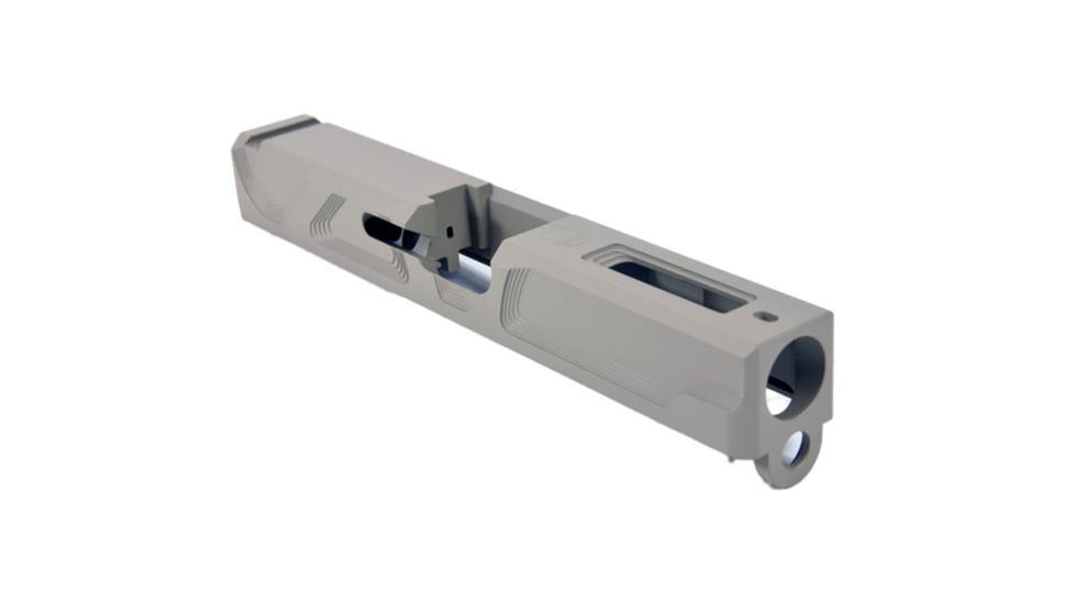 Gun Cuts Roswell Slide for Glock 19, No Optic Cut, Desert Sand, GC-G19-ROS-DSA-NO