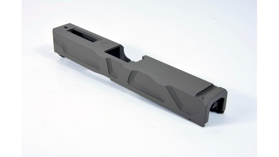 Gun Cuts Roswell Slide for Glock 19, No Optic Cut, Flat Dark Earth, GC-G19-ROS-FDE-NO