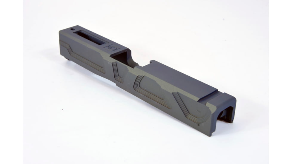 Gun Cuts Roswell Slide for Glock 19, No Optic Cut, Northern Lights, GC-G19-ROS-NLI-NO