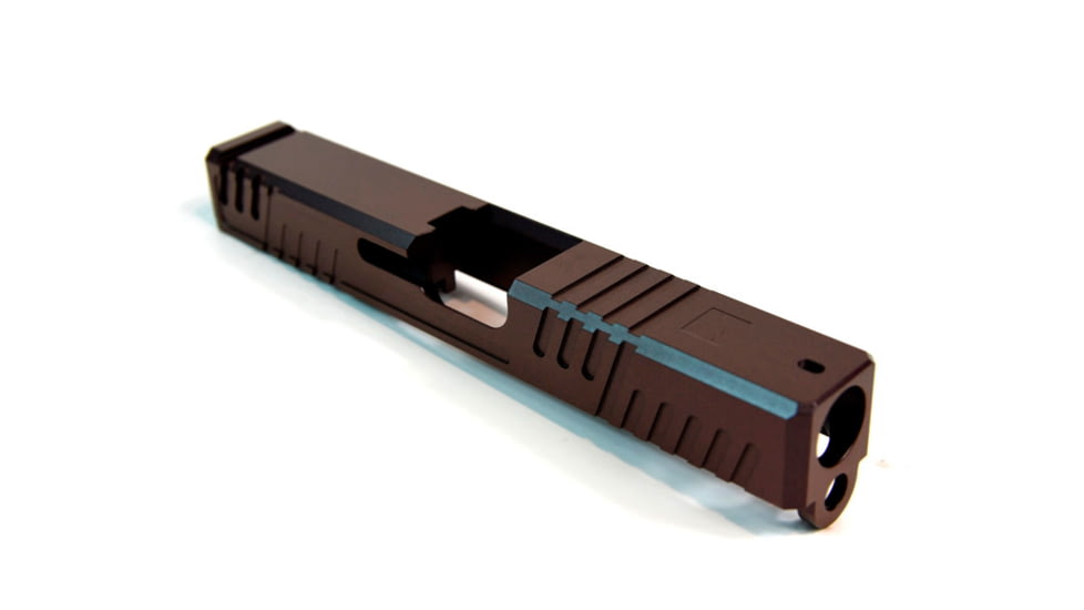 Gun Cuts Shift Slide for Glock 19, No Optic Cut, Black Cherry Bomb, GC-G19-SHF-BCB-NO