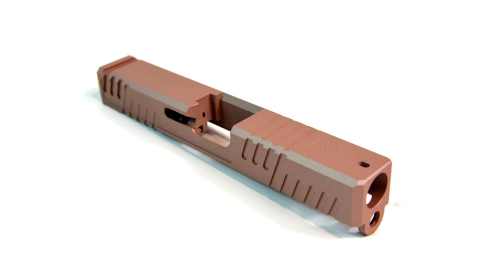Gun Cuts Shift Slide for Glock 19, No Optic Cut, Rose Gold, GC-G19-SHF-RGO-NO
