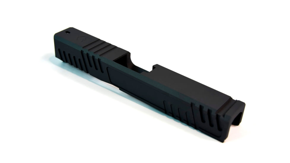 Gun Cuts Shift Slide for Glock 19, No Optic Cut, Sniper Gray, GC-G19-SHF-SGR-NO