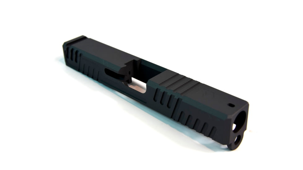 Gun Cuts Shift Slide for Glock 19, No Optic Cut, Sniper Gray, GC-G19-SHF-SGR-NO