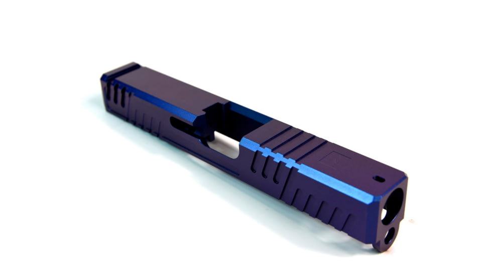 Gun Cuts Shift Slide for Glock 19, Optic Cut, Arctic Laser Blue, GC-G19-SHF-ALS-RMR