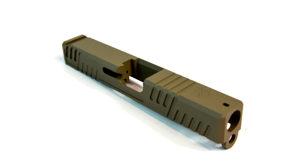 Gun Cuts Shift Slide for Glock 19, Optic Cut, Flat Dark Earth, GC-G19-SHF-FDE-RMR