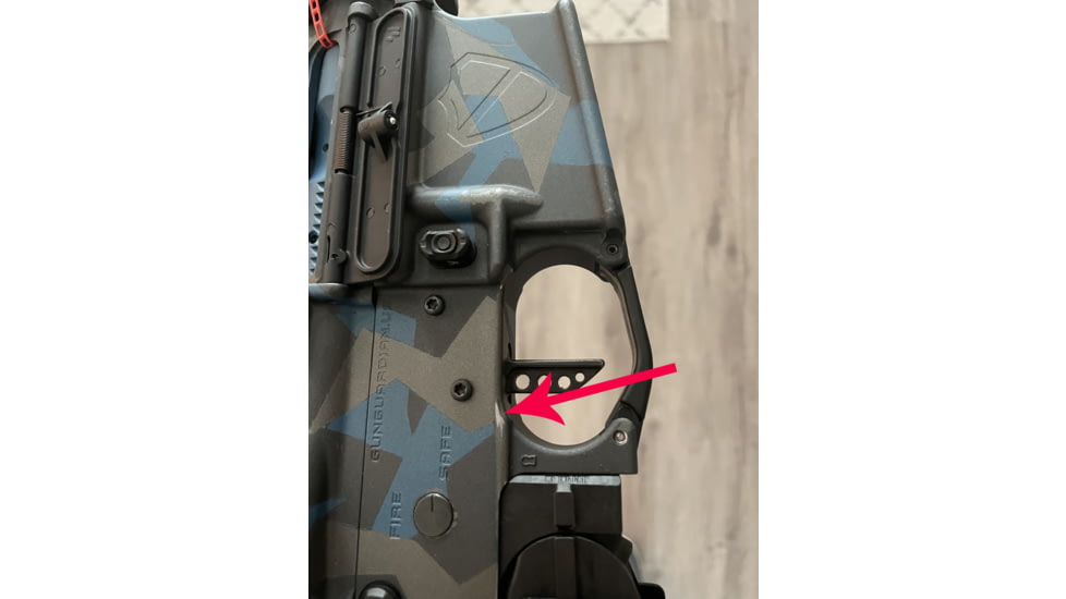 Gun Guardian Multi-Functioning AR-15/M4/M16 AR Grip, Black, GG-MFGRIP-BLK