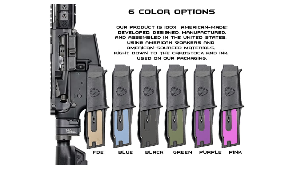 Gun Guardian Multi-Functioning AR-15/M4/M16 AR Grip, Black, GG-MFGRIP-BLK