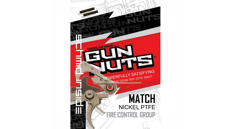 Gun Nuts Match Nickel PTFE - Fire Control Group, SI-FCG-3