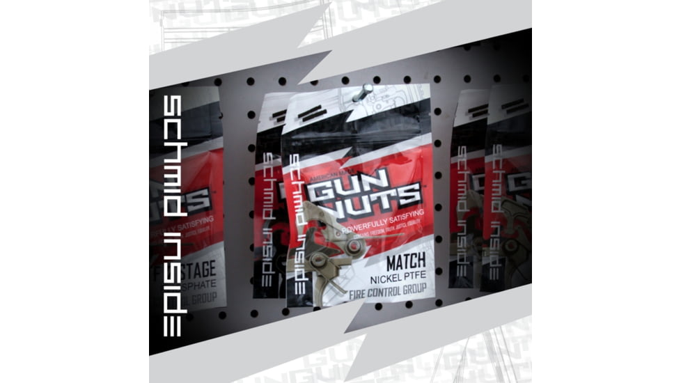 Gun Nuts Match Nickel PTFE - Fire Control Group, SI-FCG-3
