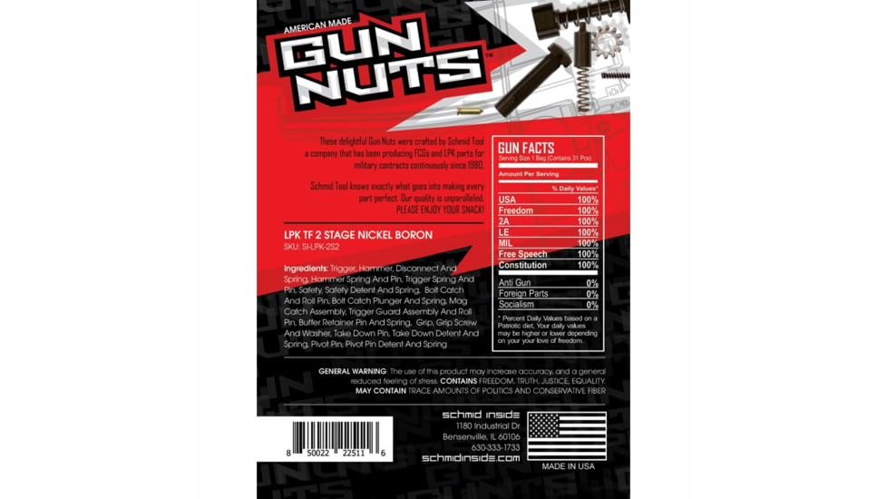 Gun Nuts TF Two Stage Nickel Boron - Lower Parts Kit, SI-LPK-2S2