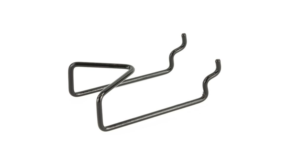 Gun Storage Solutions Vinyl Coated Firearm Hangers, Black, GSSSLATVERT10