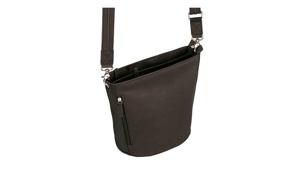Gun Tote'n Mamas Concealed Carry Bucket Tote w/Mernickle Holster, Brown GTM-19/BRN