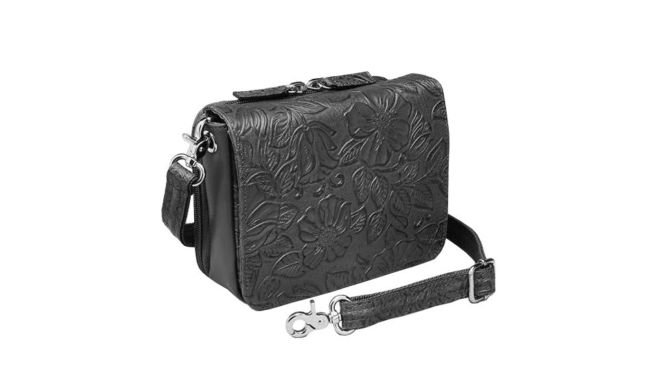 Gun Tote'n Mamas Concealed Carry Compact X-Body Organizer, Black, GTM-15TLD/BK