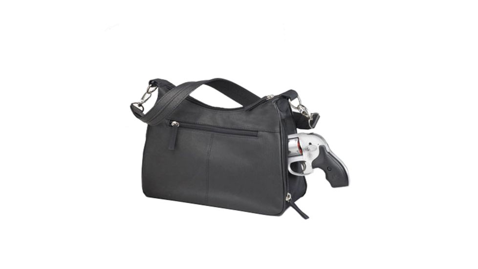 Gun Tote'n Mamas Concealed Carry Basic Hobo Handbag, Black, 13x8.5x4.25in 0637204