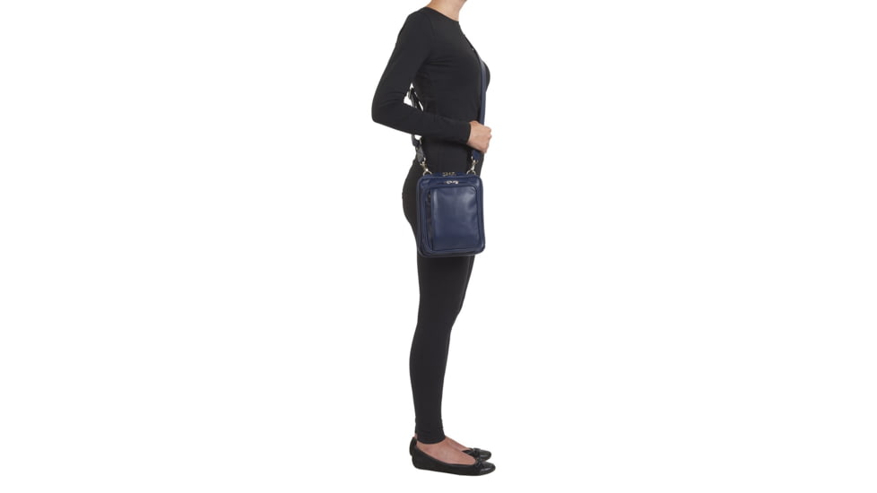 Gun Tote'n Mamas Concealed Carry Raven Shoulder Pouch, Indigo, GTM-99/INDIGO