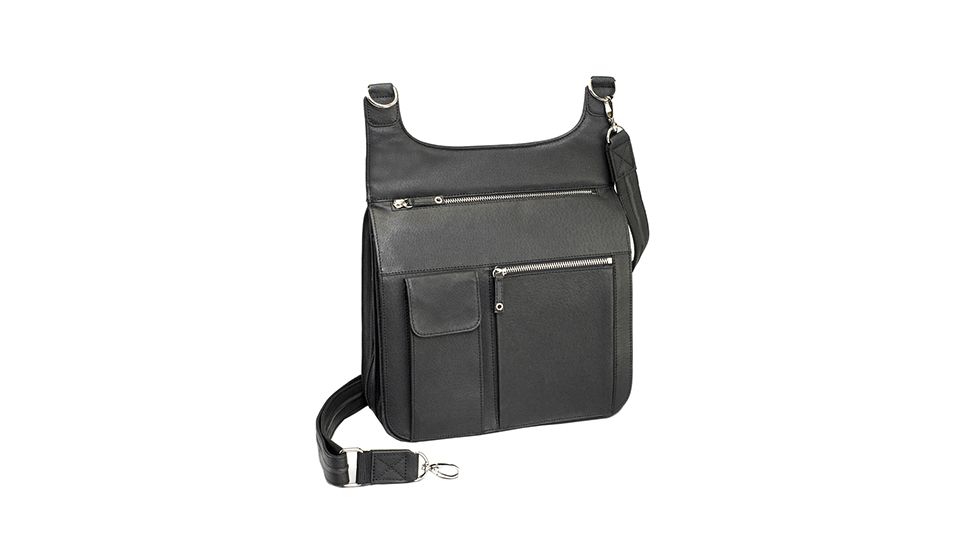 Gun Tote'n Mamas Crossbody Bag w/Mernickle Holster, Black 290583