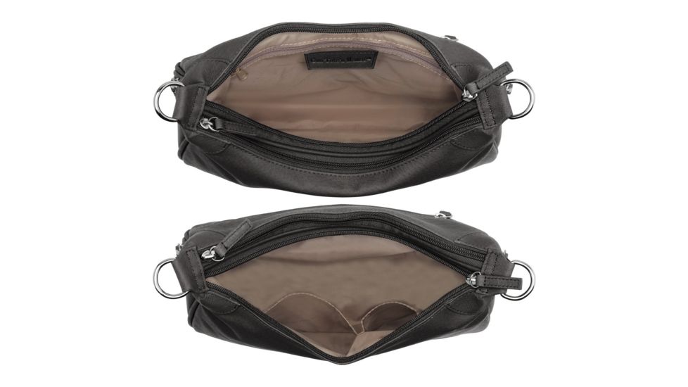 Gun Tote'n Mamas Concealed Carry Hobo Handbag, Black, GMT-70/BK