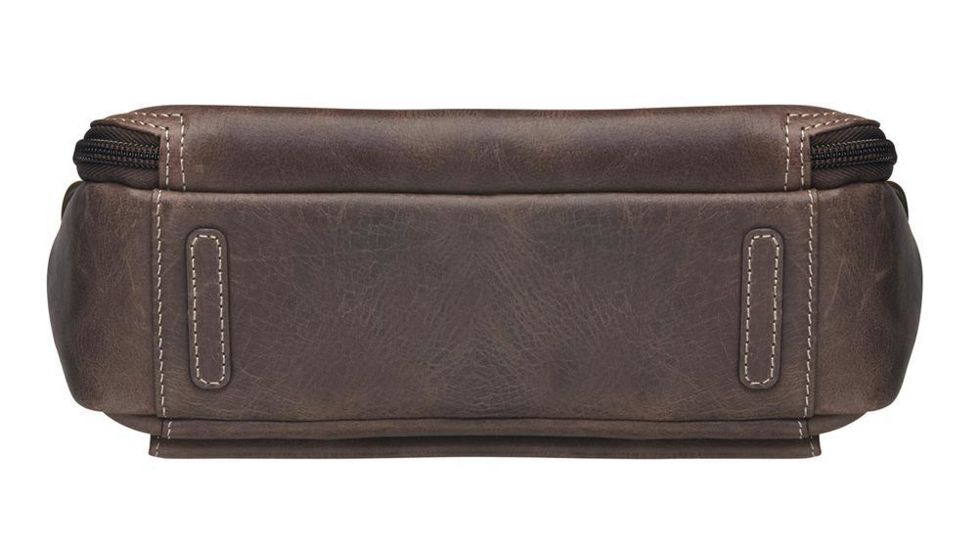 Gun Tote'n Mamas Concealed Carry Slim X-Body, Distressed Leather, Brown, GTM-CZY/98