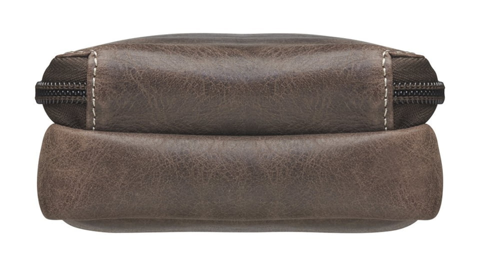 Gun Tote'n Mamas Concealed Carry X-Body Smartphone Pouch, Distressed Leather, Brown, GTM-CZY/07