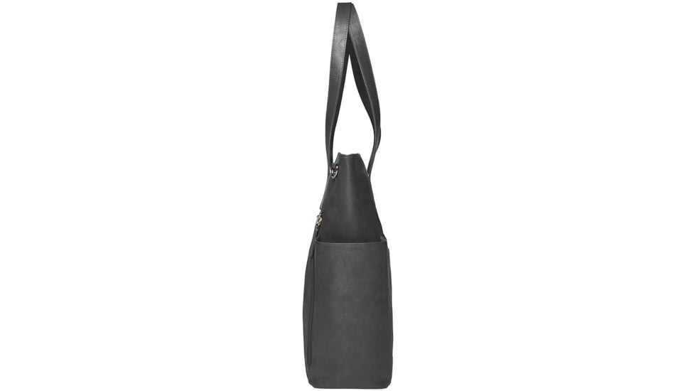 Gun Toten Mamas Oversized Leather RFID Travel Tote - Womens, Black, GTM-107/BK