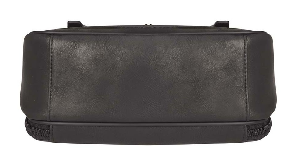 Gun Toten Mamas Satchel, Cowhide With Suede - Womens, Black, GTM-36/BK