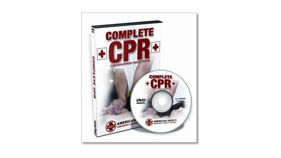 Gun Video DVD - Complete CPR - Cardio Pulmonary Resuscitation X0566D