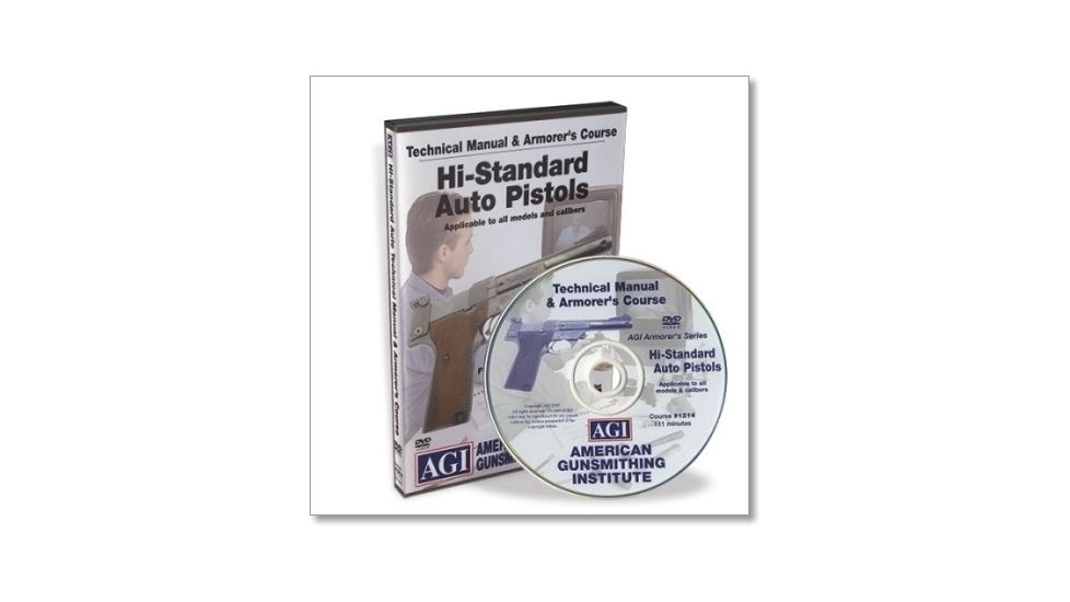 Gun Video DVD - AGI: Hi-Standard Auto Pistols X0157D