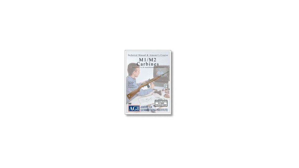 Gun Video DVD - AGI: M1/M2 Carbine X0083D