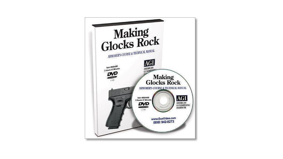 Gun Video DVD - AGI: Making Fits Glocks Rock X0343D