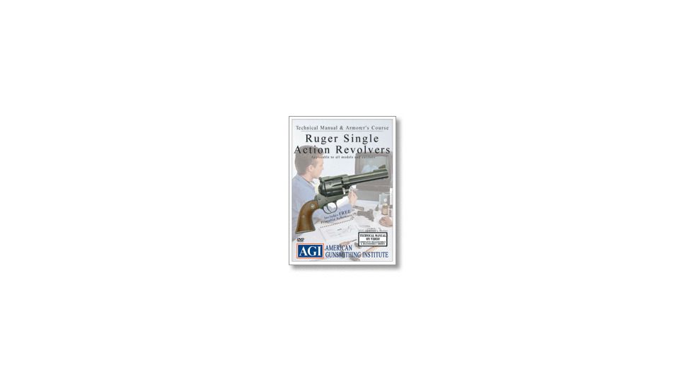 Gun Video DVD - AGI: Ruger S.A. Revolvers X0471D
