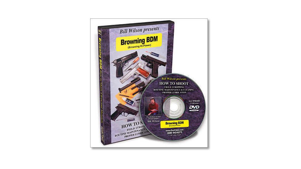 Gun Video DVD - Browning BDM Pistol - How To Shoot P0048D
